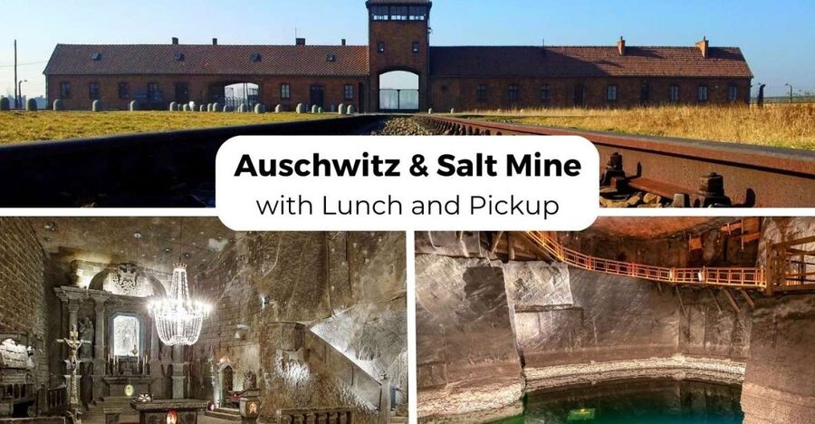 Krakow: Auschwitz-Birkenau & Wieliczka Salt Mine with Lunch - One day that mixes two very different kinds of places