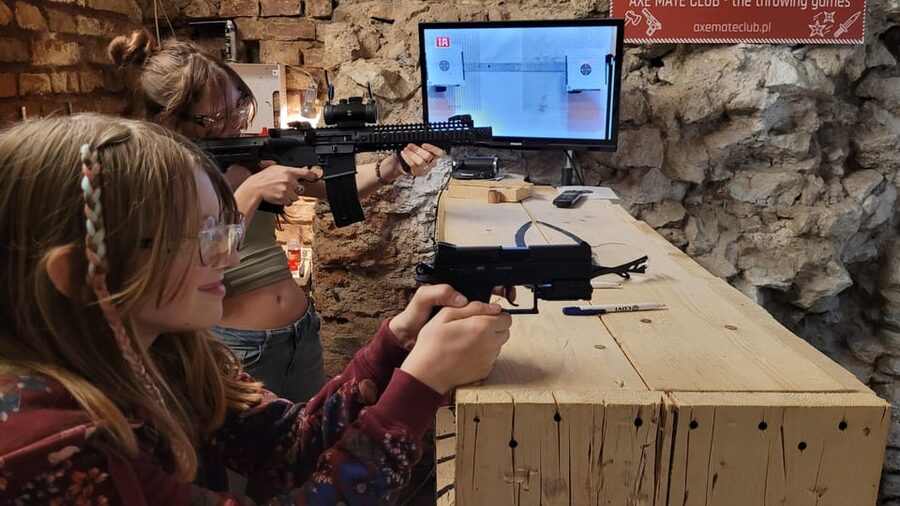Krakow: Axe Mate Club Shooting Range Entry Ticket - Axe Mate Club in Kazimierz, then back to the fun