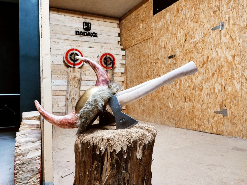 Krakow: Axe Throwing Fun - Games and Points: The Part That Makes It Stick