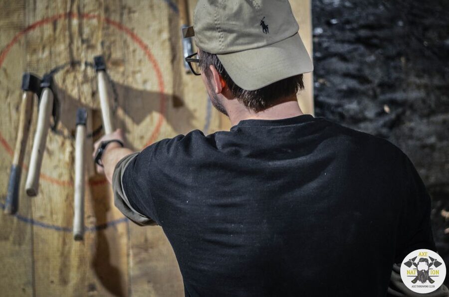 Kraków: Axe-Throwing in Axe Nation, the First Club in Europe - Your group, your lane, and the sweat factor
