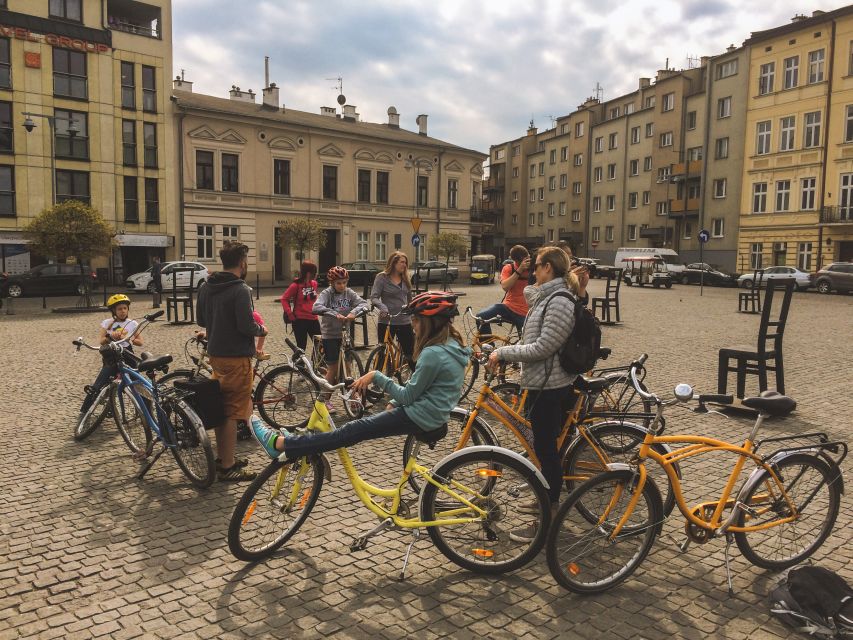 Krakow: Bike Tour of the Old Town, Kazimierz, and the Ghetto - Podgórze and Plac Bohaterów Getta: Facing WWII History on Purpose