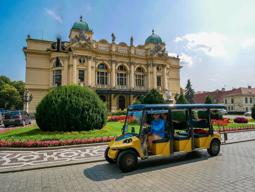 Krakow: City Sightseeing Tour by Electric Golf Cart - Ghetto walls and Ghetto Heroes Square, plus Schindler’s Factory area