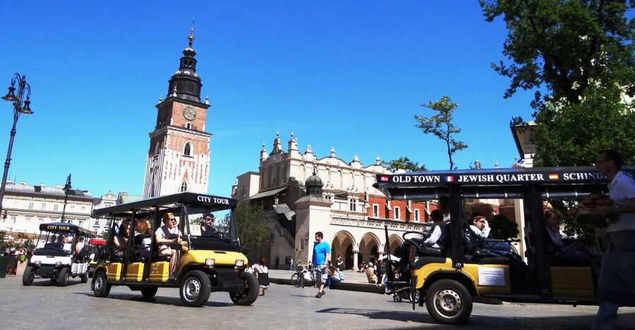 Krakow: City Tour by Electric Golf Cart - Starting point, timing, and what the 90 minutes covers