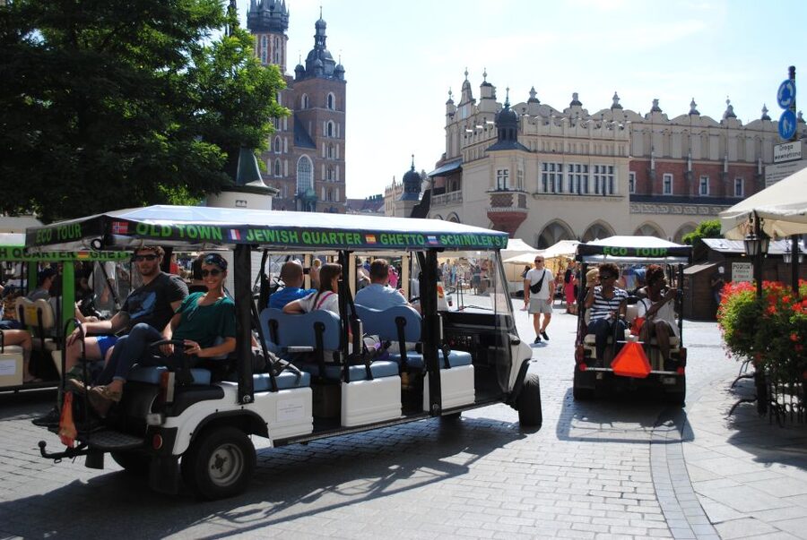 Krakow: City Tour by Golf Cart - Private group up to 5: the comfort and control you actually want