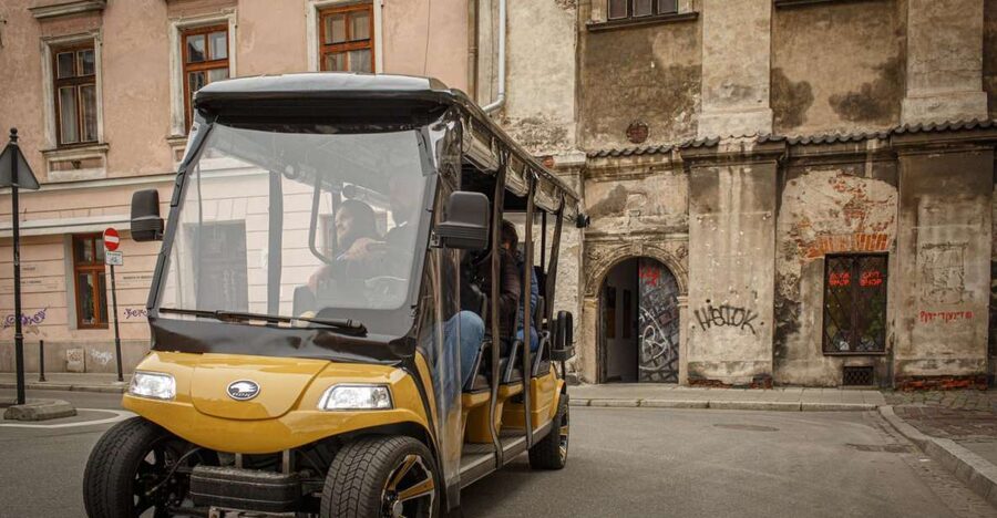 Krakow: City Tour Golf Cart & Schindler's Factory Guide Tour - Old Town, Matejko Square, and St. Florian’s Church: what you actually get