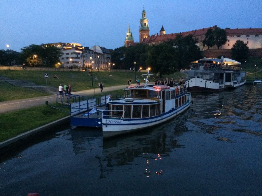 Krakow: Evening Cruise with a Glass of Wine - The in-between highlights: CRICOTEKA, Kraków Eye, and the ghetto wall fragment