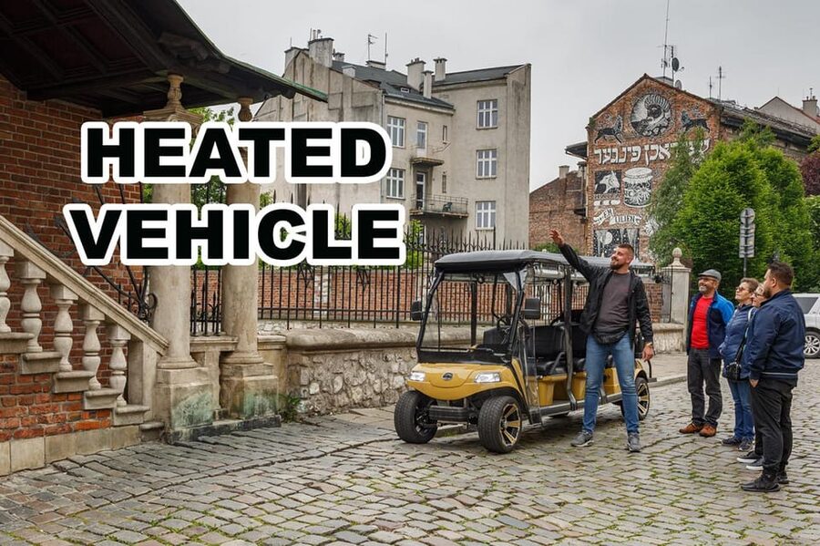 Krakow: Extended City Sightseeing Tour - Eco Buggy Golf Cart - Audio guide in your language, and why it matters more than you think