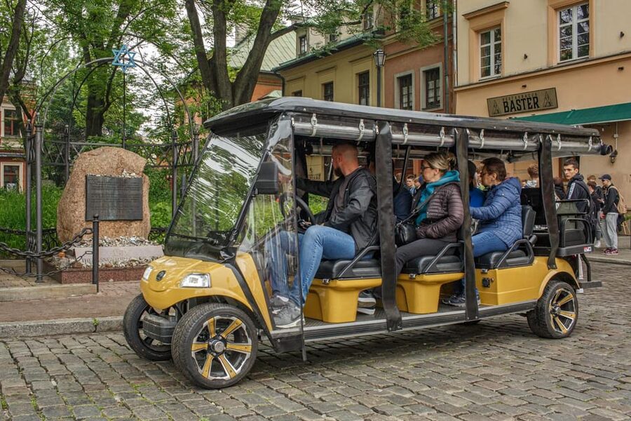 Krakow: Extended City Sightseeing Tour - Eco Buggy Golf Cart - Meeting point by Zabka, and how the 135-minute ride actually feels