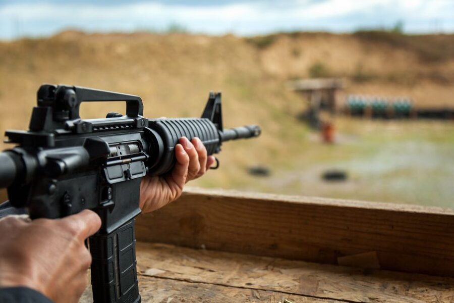 Krakow: Extreme Shooting Range with Hotel Transfers - Scored Targets, Friend Competition, and That Adrenaline Moment