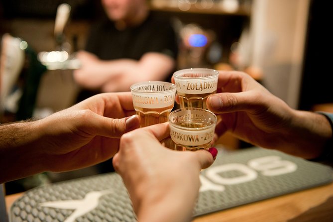 Krakow: Food Tour of 10 Tastings with Pierogi, Vodka & More - Starting at plac Nowy 4B, Zapiekanki, Vodka, and the Jewish District Feel