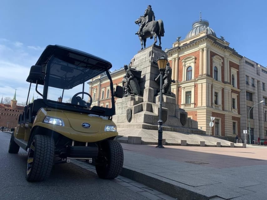 Krakow: Golf Cart City Sightseeing Tour By Old Town District - A Route Built Around Krakow’s Medieval Core