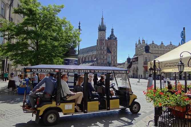 Krakow Grand City Tour by golf cart - All 3 districts - Meeting at plac Jana Matejki 3, and how to not waste time