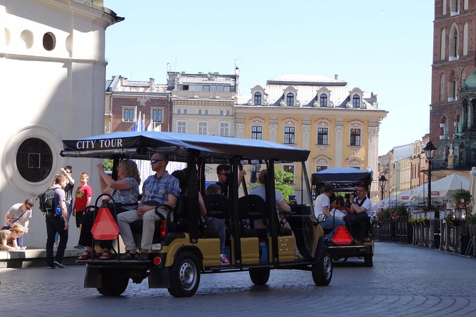 Krakow Grand City Tour by golf cart (private) - Electric Cart Comfort, Especially in Krakow Weather