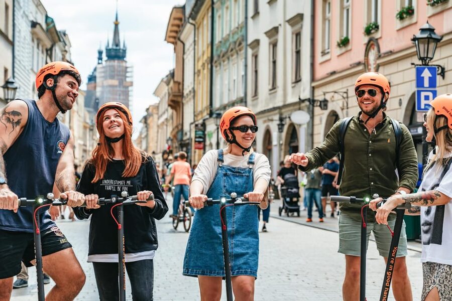 Krakow: Guided E-Scooter City Tour with Food Tastings - How the Krakow E-Scooter Tour Fits Your Day in 3 Hours