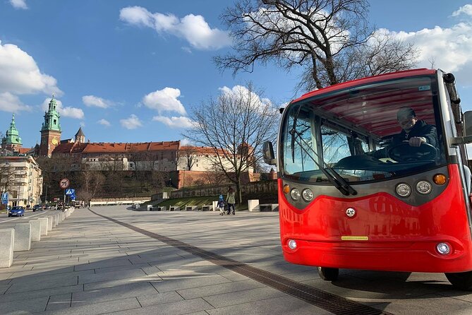 Krakow Guided Tour by Electric Golf Cart - Market Square and the zapiekanki break you can ask for