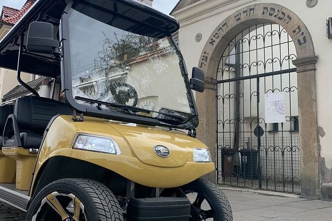 Krakow Guided Tour by Electric Golf Cart - Old Synagogue, Kupa Synagogue, and Wawel Castle: big sights, no inside access