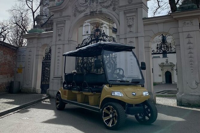 Krakow Guided Tour by Electric Golf Cart - Schindler’s Factory drive-by and Ghetto Heroes Square: paying attention without buying tickets