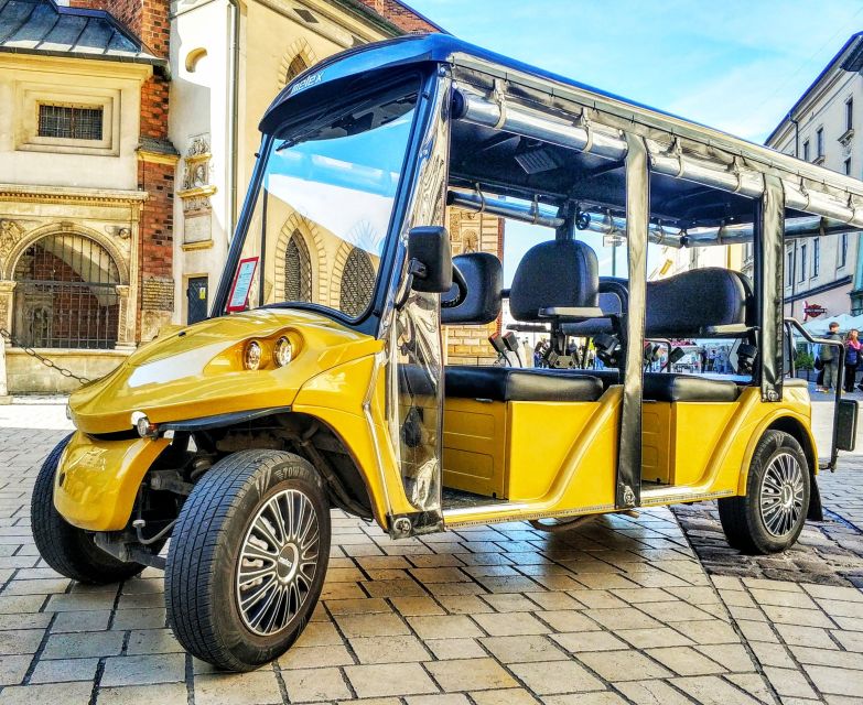 Krakow: Jewish Quarter and Ghetto Electric Golf Cart Tour - Electric Golf Cart Comfort: Warm, Covered, and Easy on Mobility