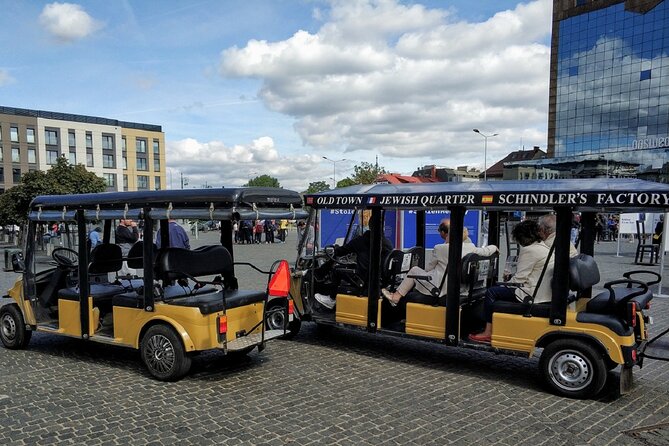 Krakow Jewish Quarter and Ghetto Tour by Electric Golf Cart - St Joseph Church and Podgórze Market Square: a landmark you can’t miss