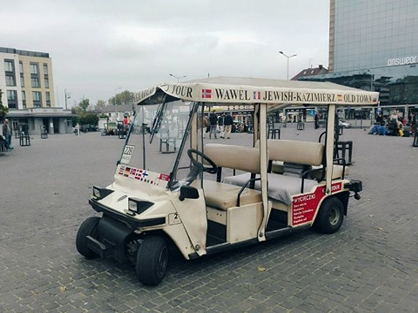 Krakow: Jewish Quarter and Schindler Factory by Golf Car - Key things you will really like