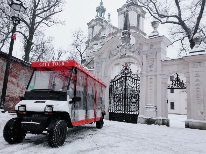 Krakow: Jewish Quarter and Schindler Factory by Golf Car - Krakow by heated golf car: why this format works