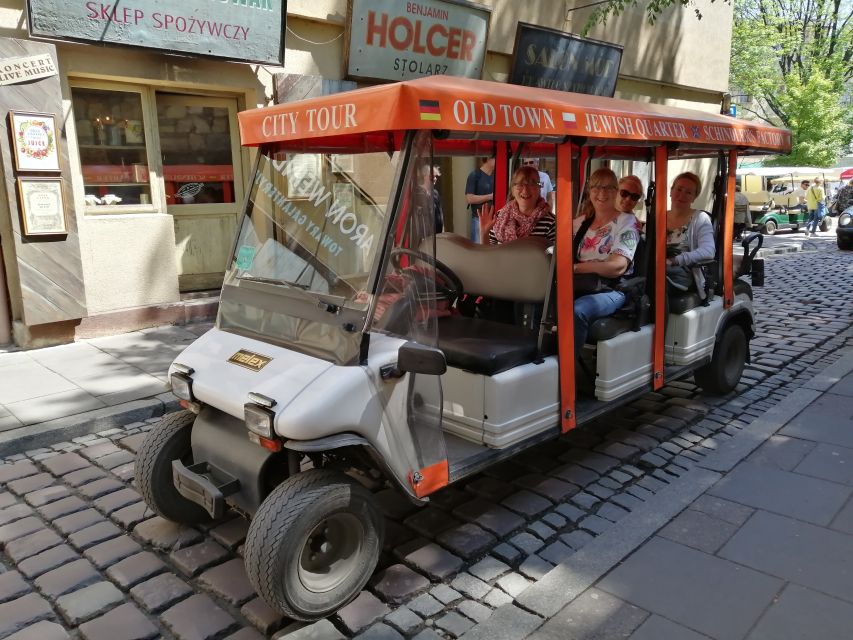 Krakow: Jewish Quarter and Schindler Factory by Golf Car - The Krakow Jewish Ghetto section: context without drowning in facts