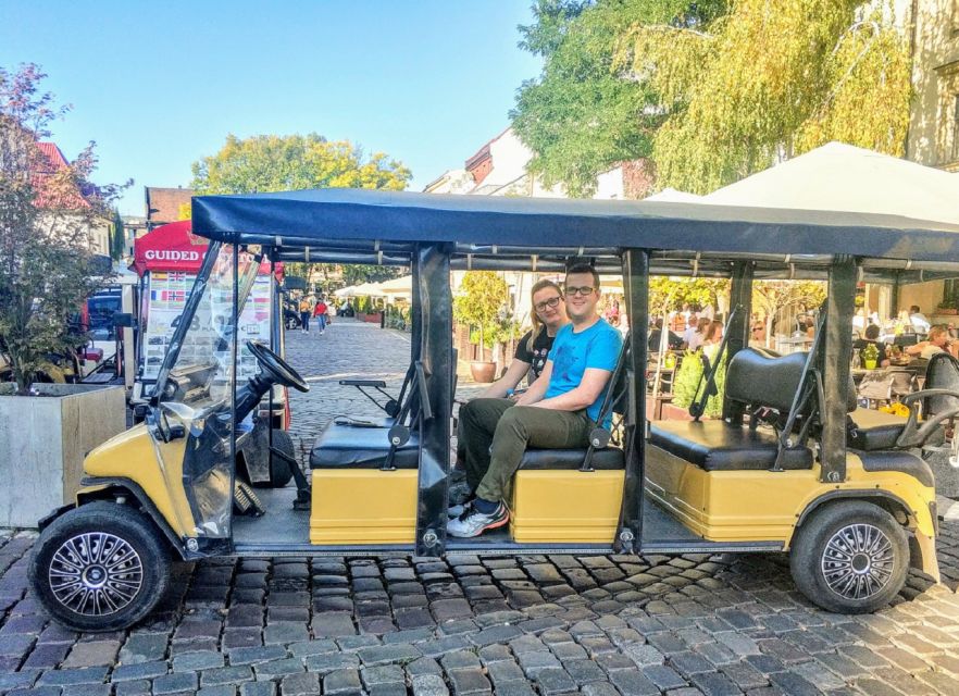 Krakow: Kazimierz by Golf Cart and Schindler's Factory Tour - Cruise through Kazimierz: more than 20 monuments in a short window