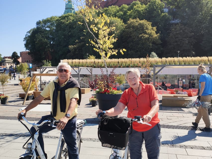 Krakow: Multilingual Tour On Electric Bikes - The former Jewish Ghetto: why the audio matters here