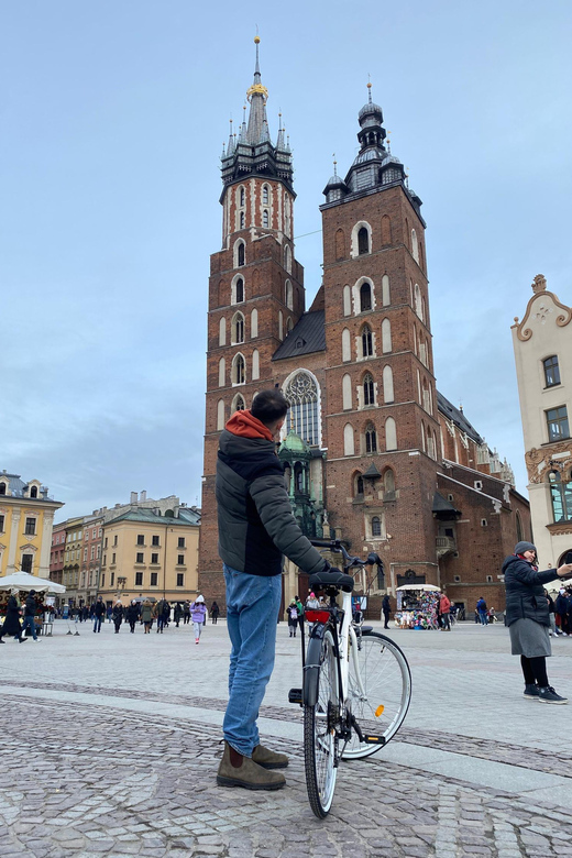 Krakow: Old Town and Kazimierz Guided Bike Tour - Schindler’s List Passage and the factory area stop
