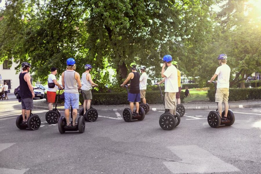 Krakow: Old Town Guided Segway Tour - St. Mary’s Church: the wow factor comes fast
