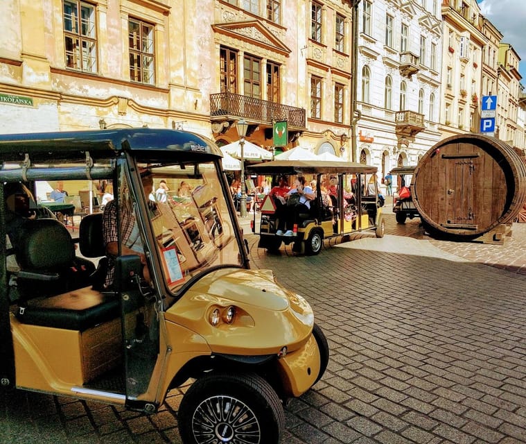 Krakow: Old Town Sightseeing Tour by Electric Golf Cart - The 50-Minute Power Tour: What This Really Gives You