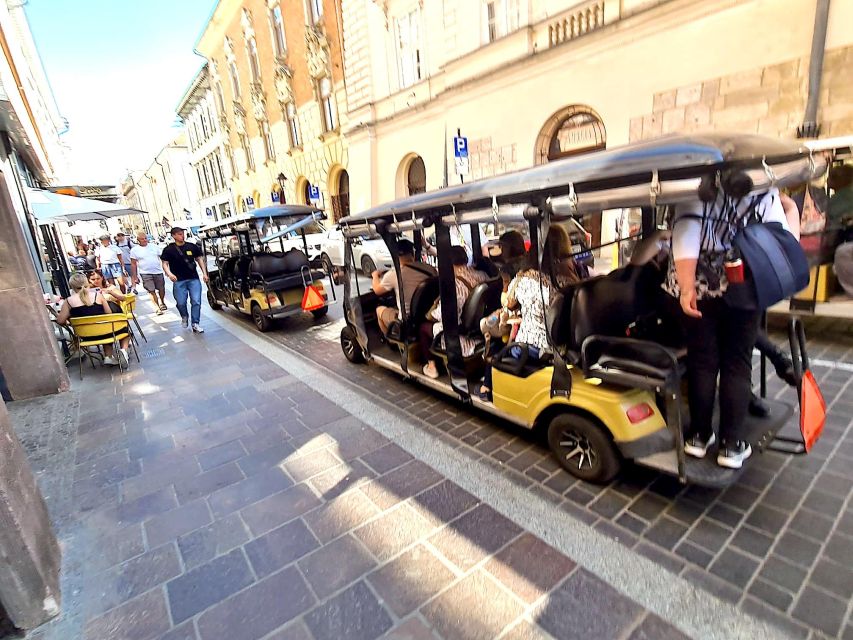 Krakow: Private Panoramic Tour by Golf Cart with Audio Guide - Wawel Castle Area: Classic Krakow Views Without the Full Walking Day