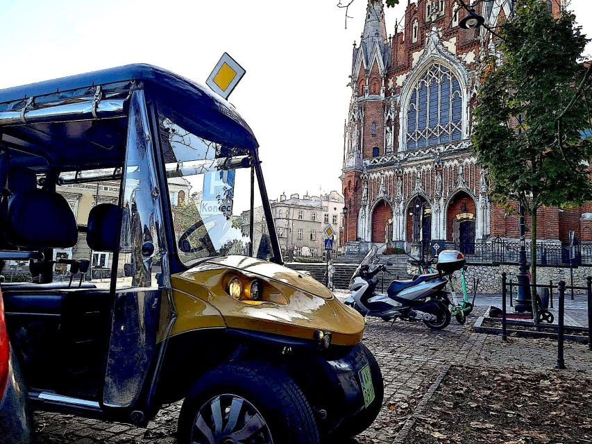 Krakow: Private Panoramic Tour by Golf Cart with Audio Guide - Old Town Start: Main Market Square and Cloth Hall at the Right Time