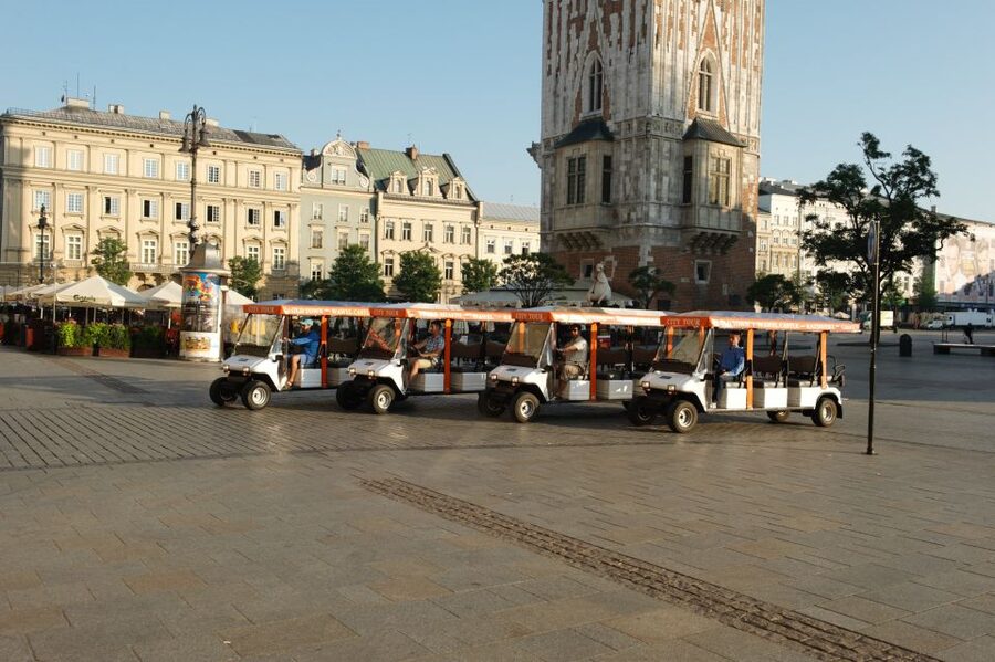 Krakow: Private Sightseeing by Electric Car - Main Square experience: get oriented fast, then decide