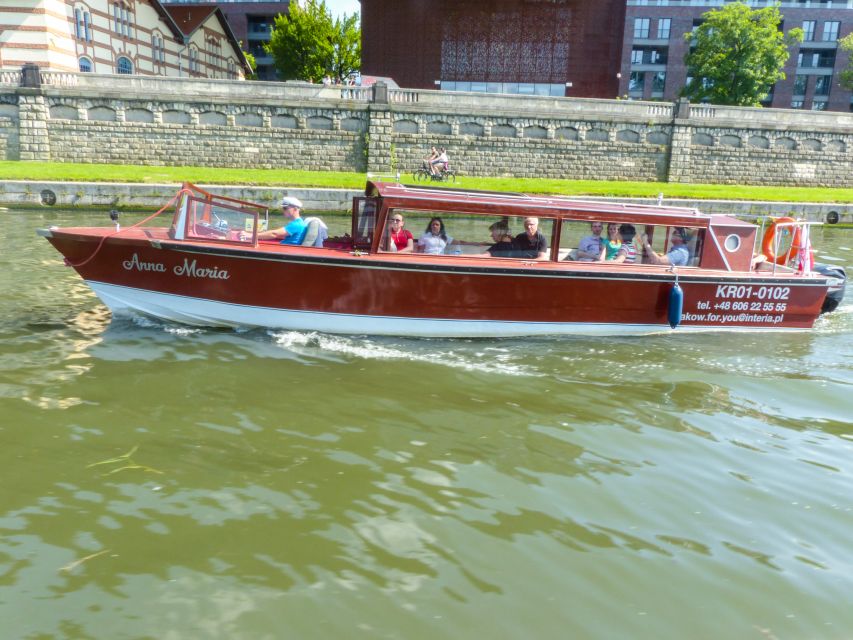 Krakow: Scenic River Cruise - Kazimierz and Podgórze from the water: a useful city layout lesson