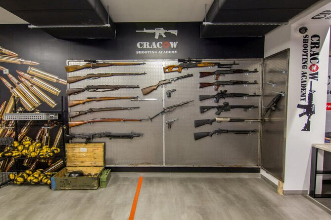 Krakow: Shooting Range - Small Group/Private Options - Door-to-Door Pickup in Krakow That Keeps Your Day Easy