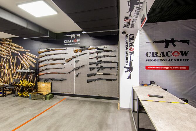 Krakow: Shooting Range - Small Group/Private Options - The Big Gun Session Starts With English Training, Not Guesswork