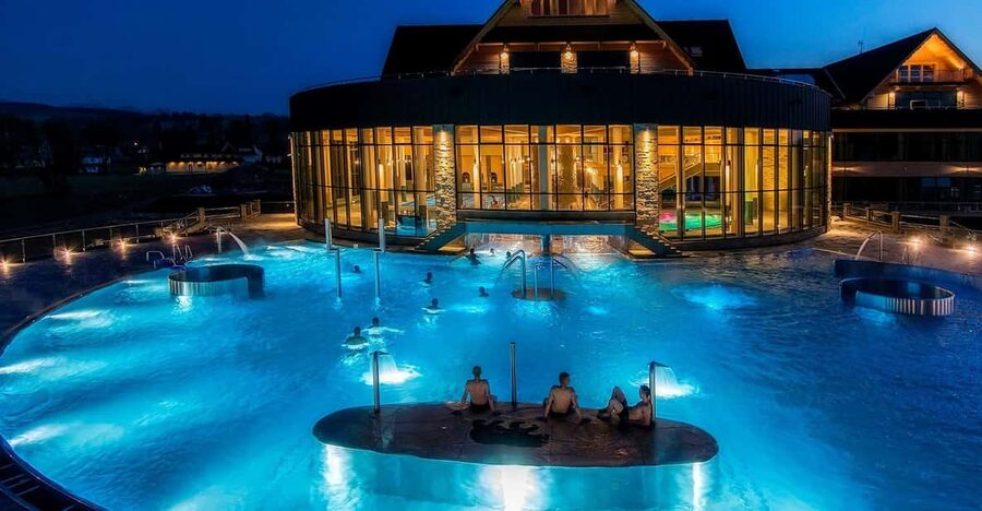 Krakow: Thermal Baths Evening Experience - Kraków pick-up, van ride, and the drop-off that keeps you oriented
