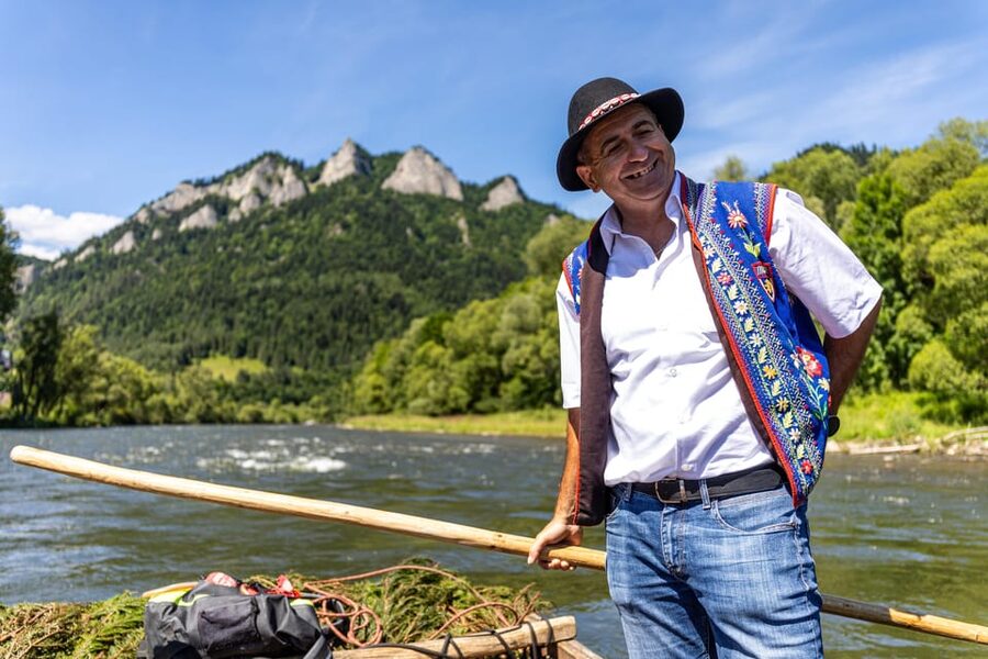 Krakow: Traditional Dunajec Rafting and Mountain Chairlift - Dunajec rafting on traditional rafts through Pieniny National Park
