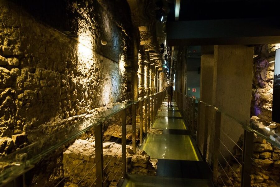 Krakow: Wawel Castle, Cathedral, Rynek Underground & Lunch - Rynek Underground beneath the Main Market Square: the medieval city level you can walk through