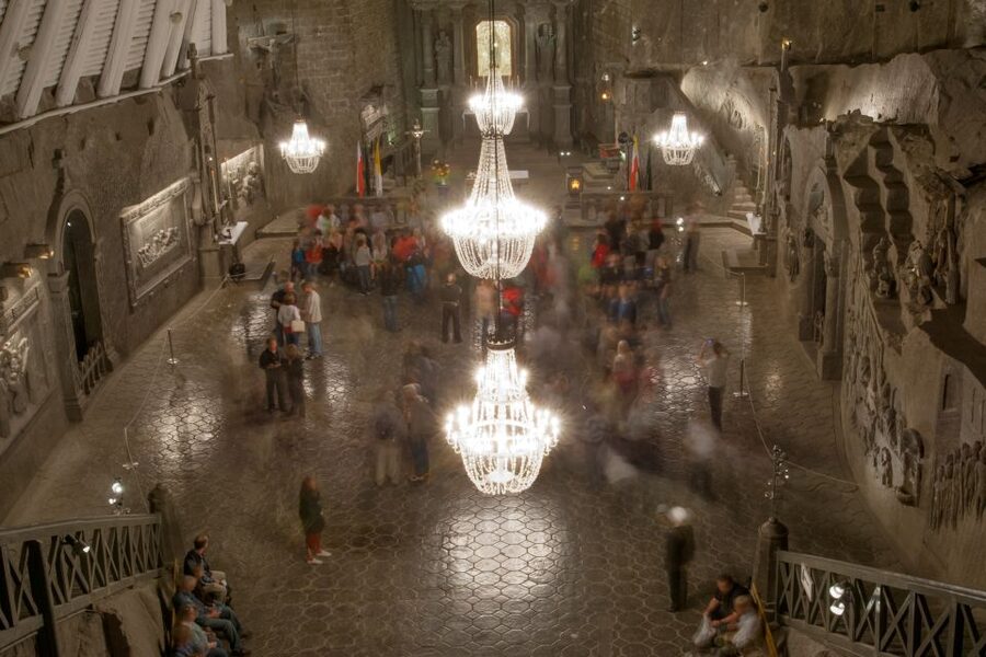 Krakow: Wieliczka Salt Mine Tour with Private Transfers - What You Really See Underground: Chapels, Lakes, and Salt-Forged Rooms