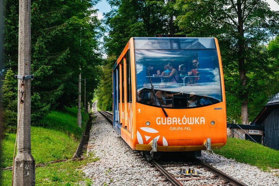 Krakow: Zakopane Tour with Thermal Baths, Cable Car & Pickup - Up Gubałówka Hill, cable car views that actually justify the effort