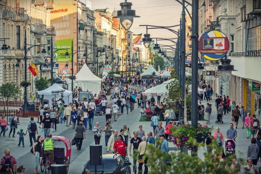 Lodz: Private City Walking Tour - Lodz Film School and the city behind the movies