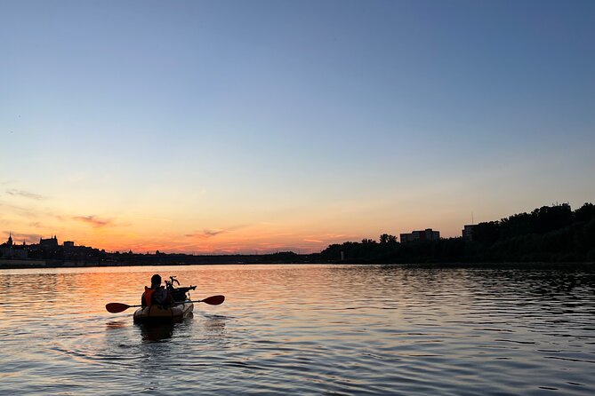Packrafting / Kayaking Vistula River, Warsaw - The full river route: from Port Czerniakowski to Plaża Żoliborz