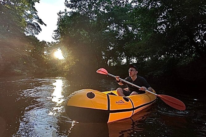 Packrafting / Kayaking Vistula River, Warsaw - Safety orientation and training: what you practice before you go