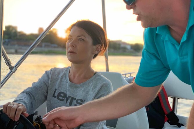 Private Cruise on Vistula in Warsaw for 4 with our Helmsman - Start at Rejsowisko and WIR Barge, Then Cast Off