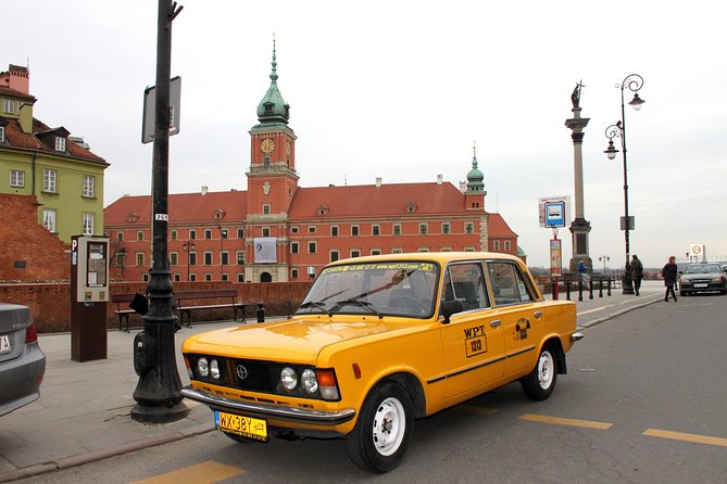Private Historical Tour of Warsaw by a Retro Fiat with Pickup - Price and what you really get for about $108 per person