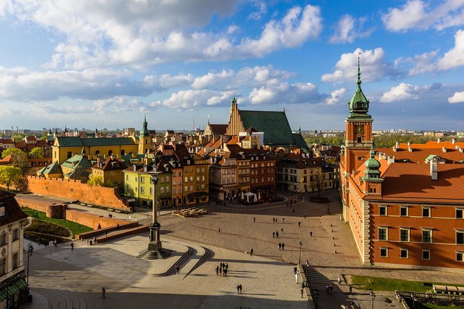 Private Tour: Warsaw City Sightseeing by Retro Fiat - Rynek Starego Miasta, the Warsaw Mermaid, and WWII memory corners