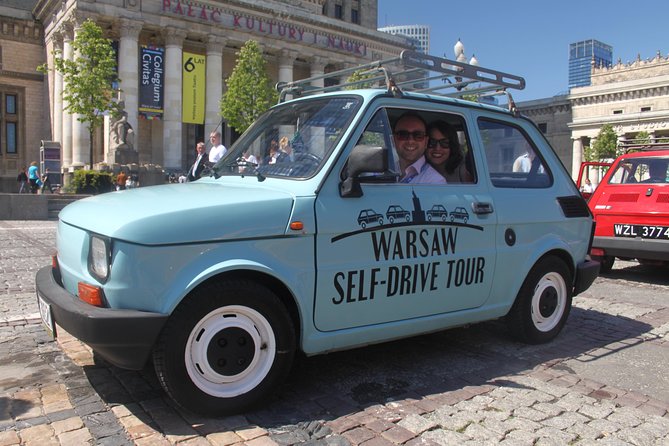 Retro Fiat Self-Drive Tour in Warsaw - Rynek Starego Miasta, the old Warsaw hearth