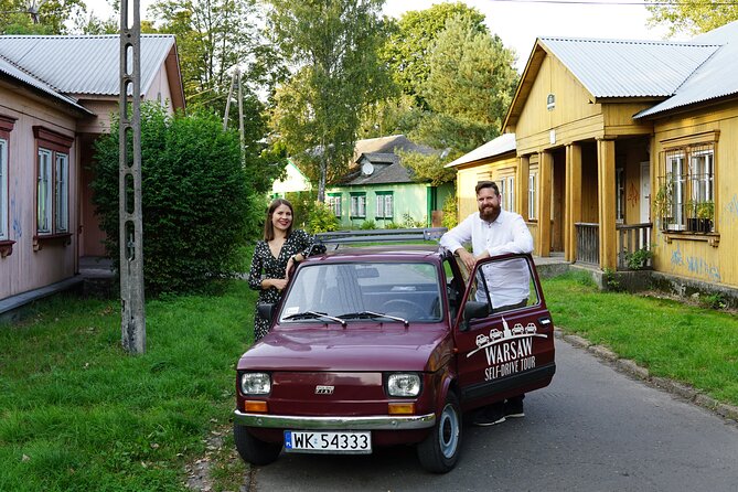 Retro Fiat Self-Drive Undisovered Tour in Warsaw - Stop Four, Stare Bielany: Interwar Housing, Gas Lanterns, and Modernist Neighbors